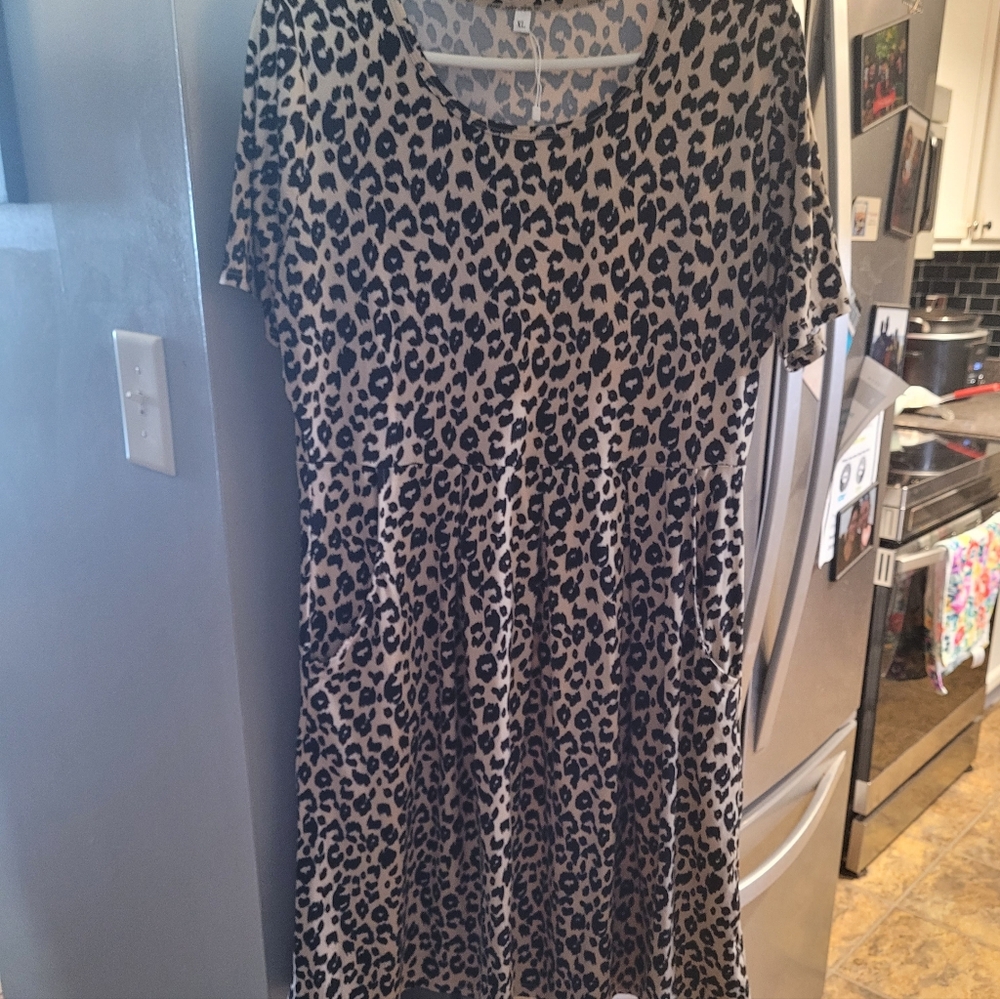 Leopard dress